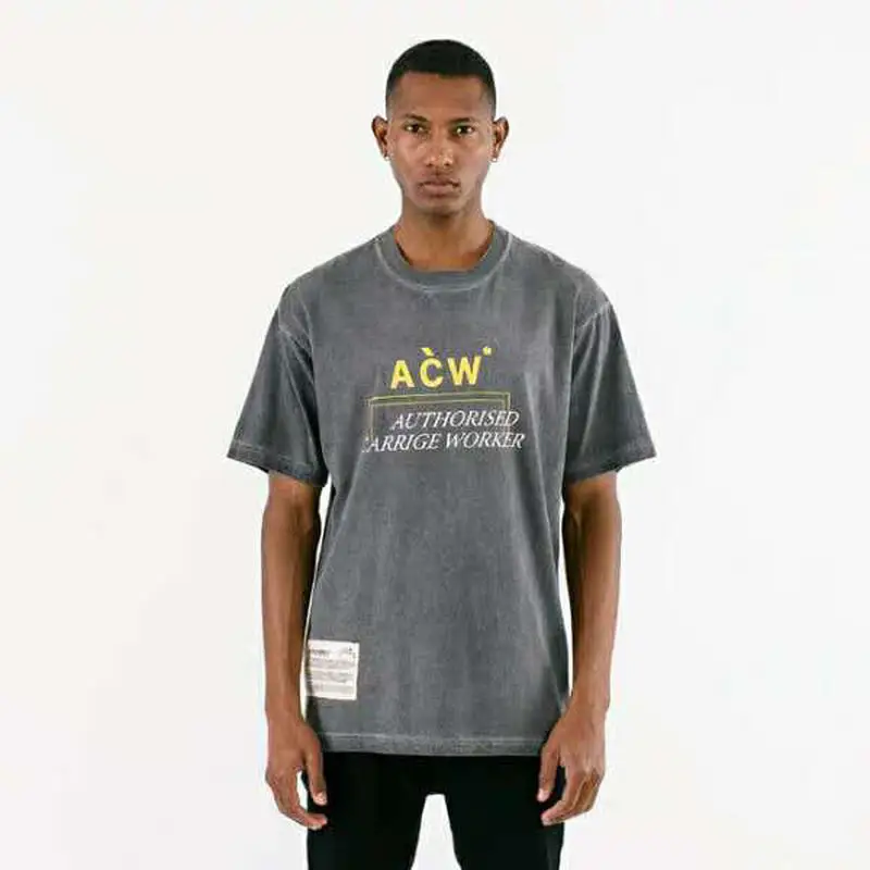 19ss A COLD WALL ACW футболка Для мужчин женщин уличный стиль Харадзюку летняя холодной