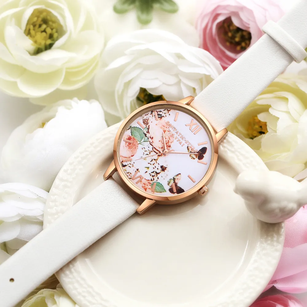 Женские золотые кварцевые наручные часы LVPAI в подарок Bayanlar izle Reloj de dama Wd4