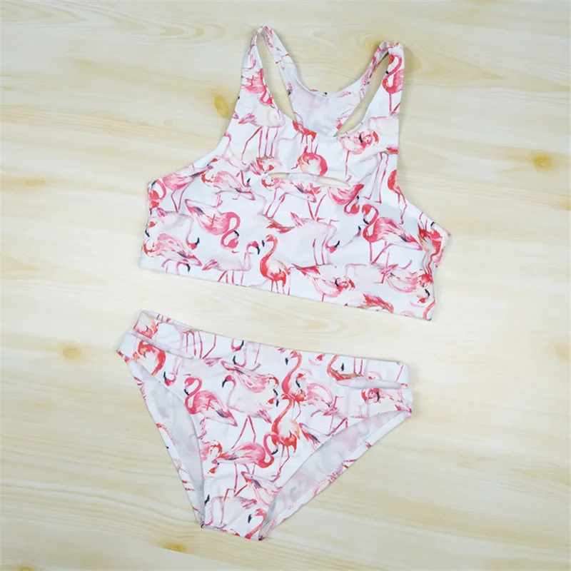 2017 Бикини Комплект Без Бретелек Бандо Рюшами Женские Купальники Сексуальные