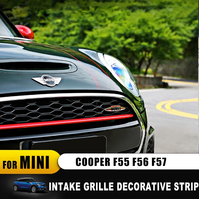 Автомобильный Стайлинг ABS для BMW mini Cooper S F55 F56 F57 Автомобильная передняя решетка
