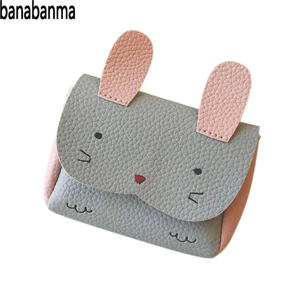 Banabanma детская сумочка Модный милый мультяшный дизайн кошелек Мини Портативная