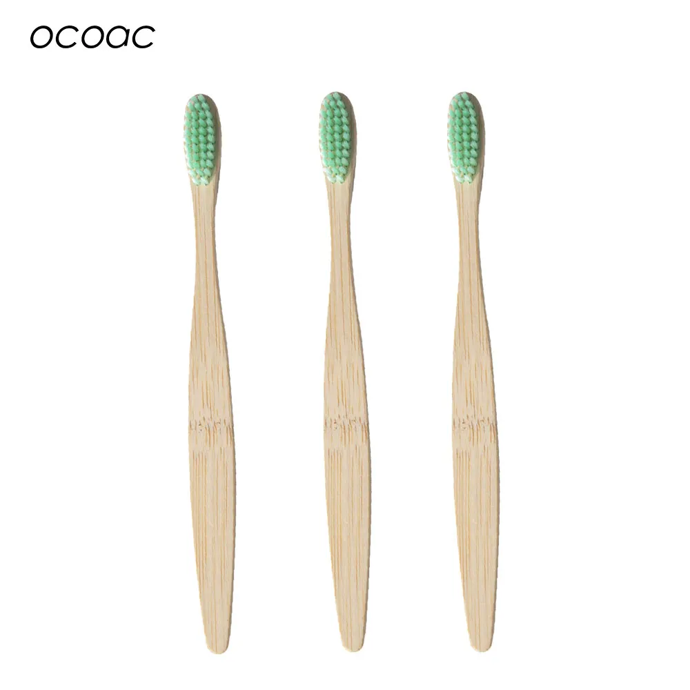 3pcs green brush Отбеливающий порошок для зубов 30 г+ 2 шт Радужная зубная щетка es набор бамбуковая зубная щетка дым кофе чай пятен удаление порошок Уголь активный - Цвет: 3pcs green brush