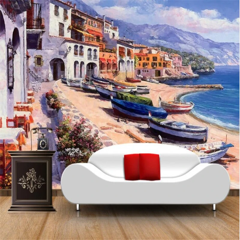 3d обои для гостиной спальни ТВ фон|tv background|paper muralpainting wallpaper |