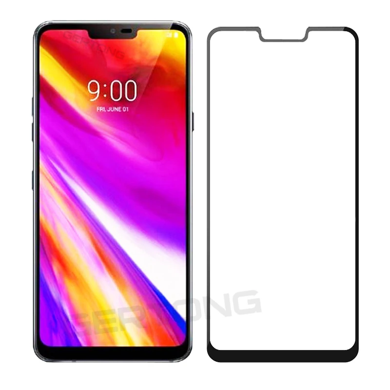 Полноэкранное Защитное стекло для LG V30 Plus V40 V20 V50 K40 G6 G7 G8 закаленное