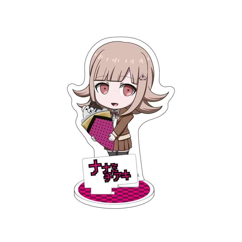 Аниме Danganronpa V3 Дисплей Стенд фигурка модель пластина Держатель японский мультфильм рисунок акриловая Коллекция ювелирных изделий Рождественский подарок