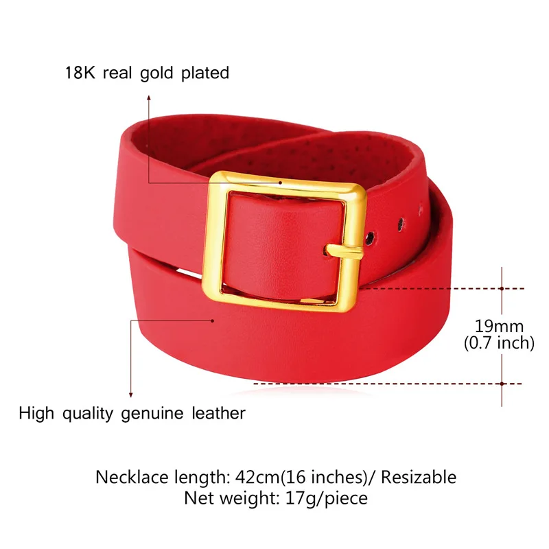 Красное/черное ожерелье чокер из натуральной кожи для женщин сексуальная кошка