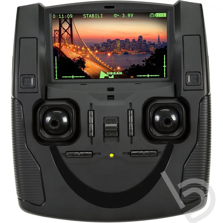 Квадрокоптер Hubsan X4 H107D + 2 4 ГГц канала 6-осевой гироскоп 5 8 RTF RC FPV профессиональный