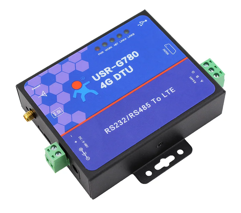 USR-G780 Бесплатная доставка Серийный 4G DTU LTE сеть TCP/UDP/DNS/HTTP/FTP протокол | Безопасность