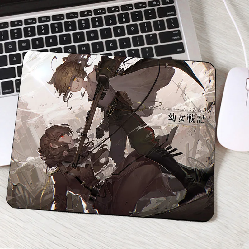 Mairuige популярный аниме Youjo Senki коврик для мыши Малый размер 220x180x2 мм Pc компьютер Tanya