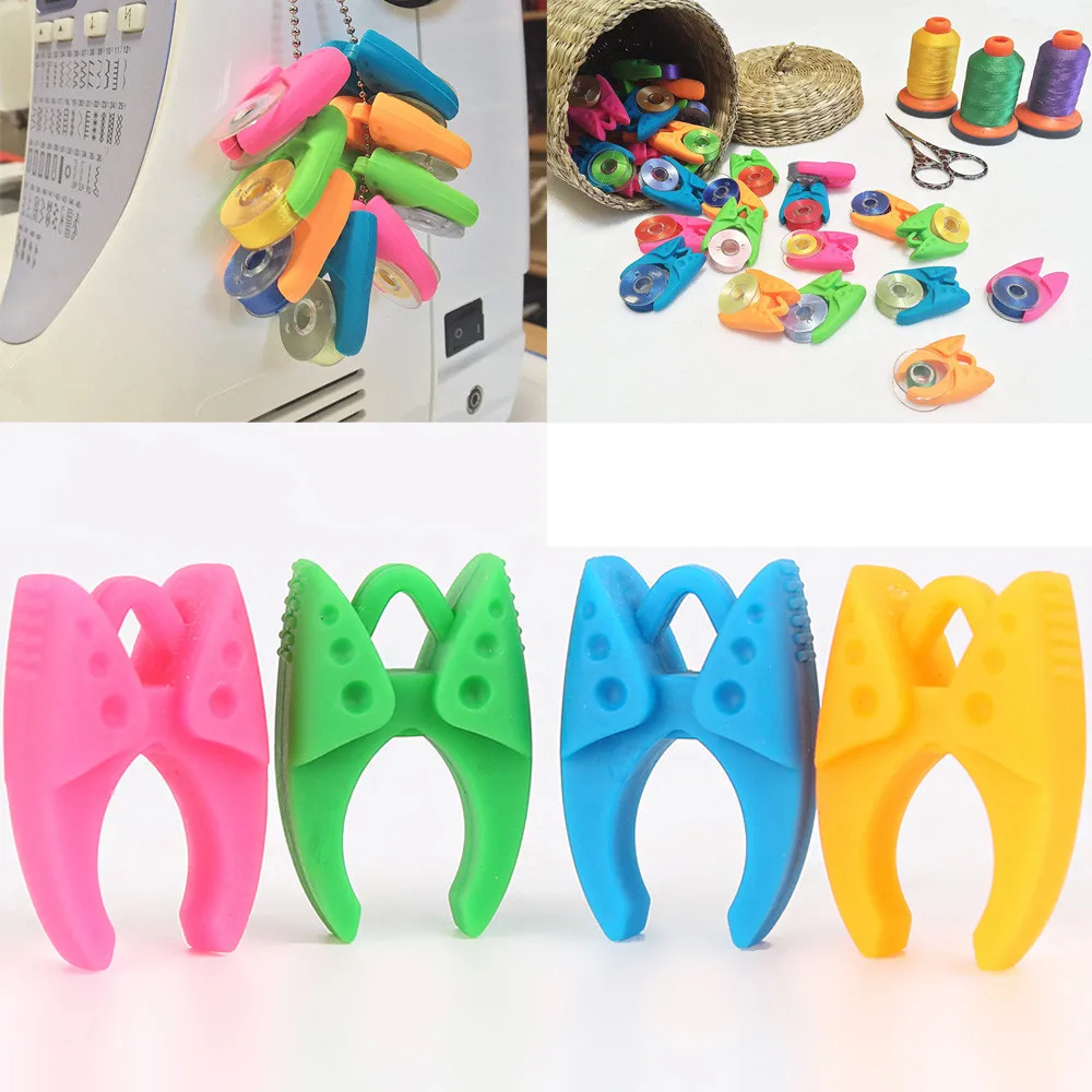 36 шт. держатели зажимов для бобин удерживающие хвосты ниток под контролем
