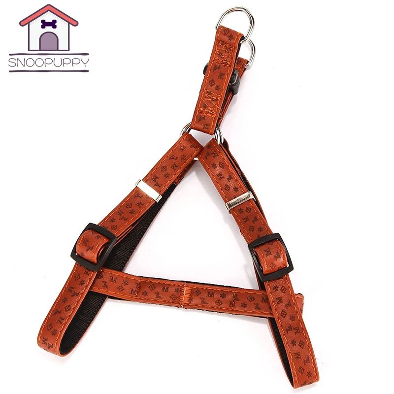 Harnesses For Small Medium Dogs Cats Pets Basic Halter Harness High Quality PU Leather Outdoor Walking YS0050 | Дом и сад