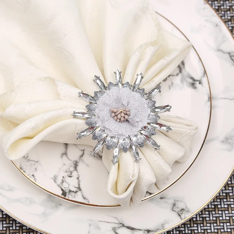 50 шт. креативное кольцо для салфеток в европейском стиле | Дом и сад