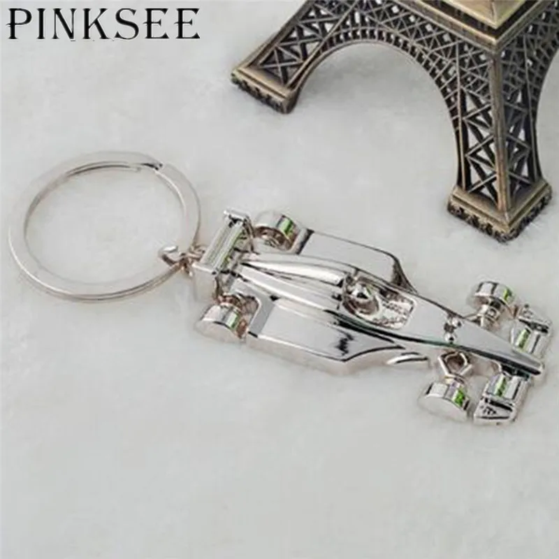 PINKSEE новый креативный брелок для ключей в виде милого автомобиля подвеска из