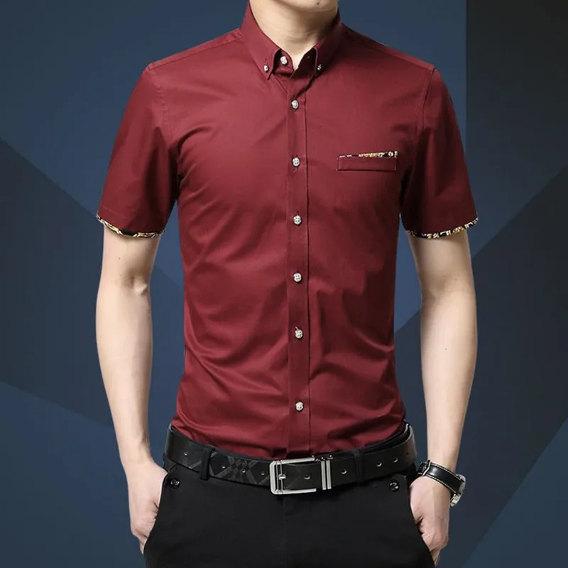 Новинка 2017 Модная мужская рубашка хлопковая футболка высокого качества Мужская
