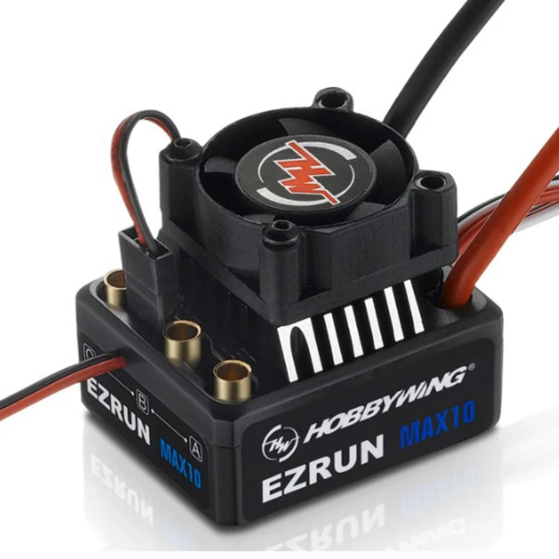 Hobbywing EZRUN MAX10 60A водонепроницаемый ESC с 6V/7 4 V BEC 2-3S регулятор скорости Lipo бесщеточный