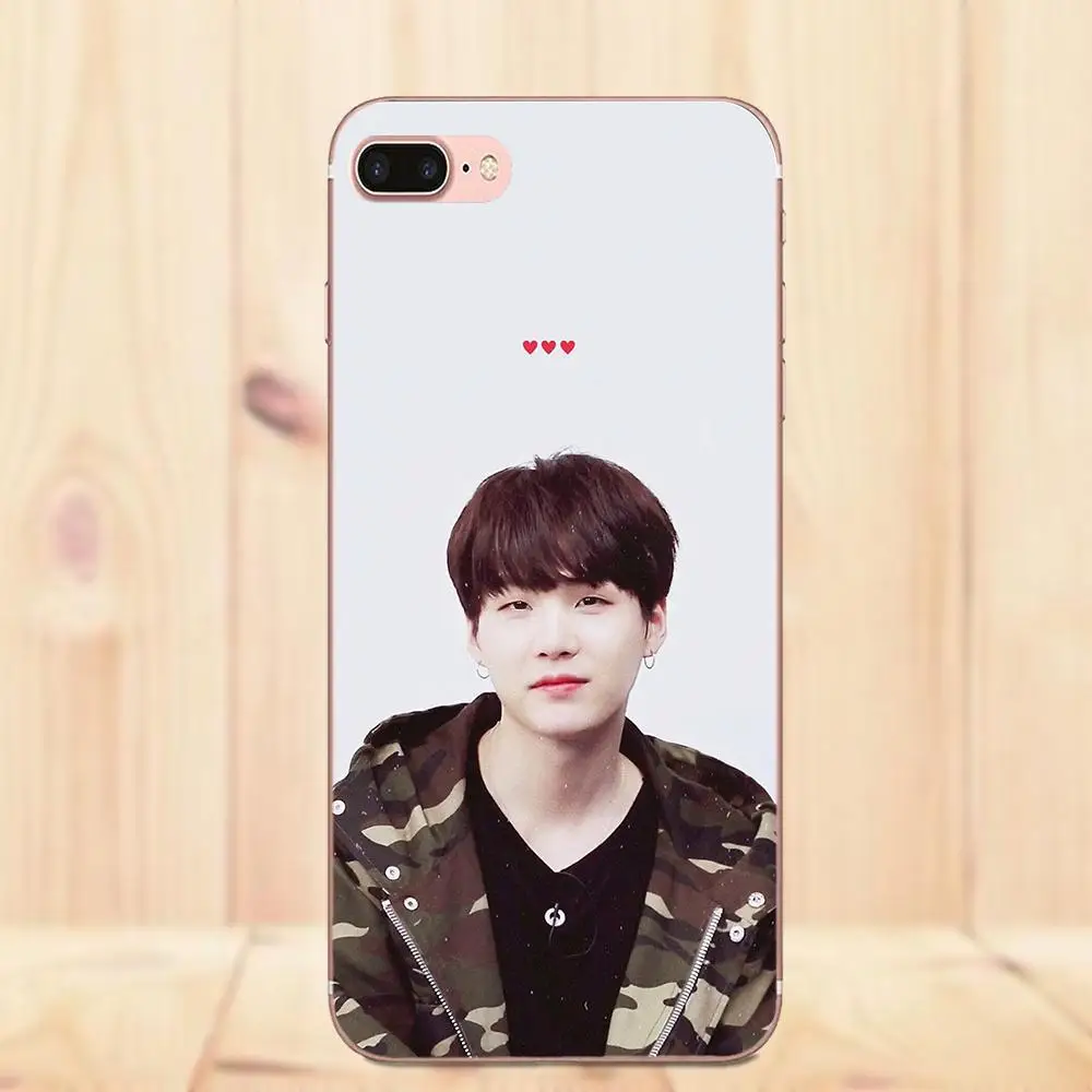 Maerknon мин Yoongi Мягкий ТПУ Новое поступление для Sony Xperia Z Z1 Z2 Z3 Z4 Z5 compact Mini Premium M2 M4 M5 T3 E3