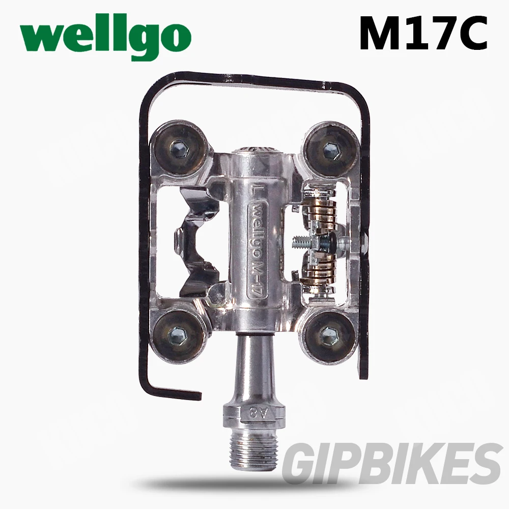 Wellgo педаль WPD M17C велосипедные педали горный велосипед двухсторонний двойной