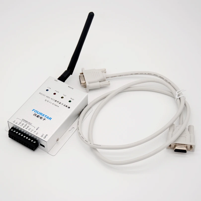 FOURSTAR электронный RS232/RS485/RS422 Универсальный Bluetooth адаптер последовательного порта преобразования в Bluetooth беспроводной передачи