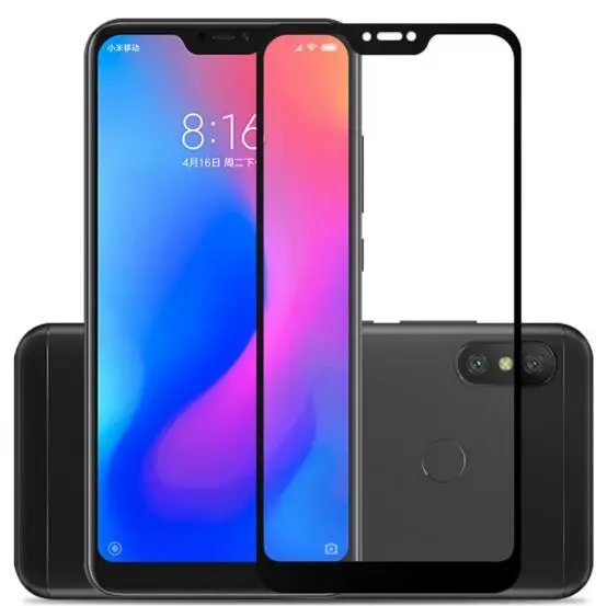 Стекло для Xiaomi A2 Lite 2.5D 9H с полным покрытием закаленное стекло Защитная пленка