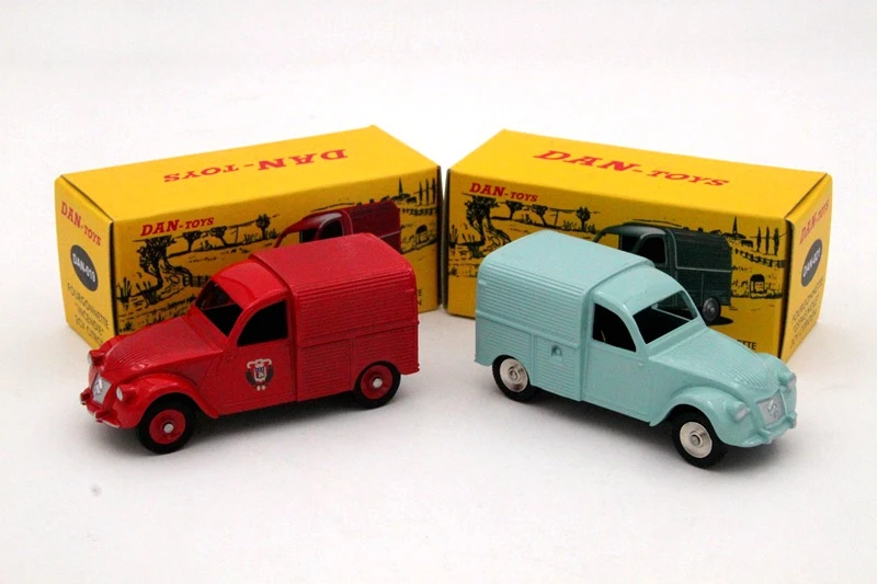 1:43 CIJ Atlas DAN 019/021 Citroen 2CV литье под давлением модели автомобилей коллекция хобби ограниченное издание