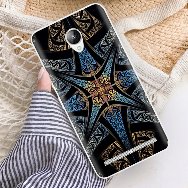 5.0 inch for Lenovo Vibe C2 Phone Case Clear Silicone Power K10A40 Cover Slim TPU Soft Back Shell Letters Fundas |