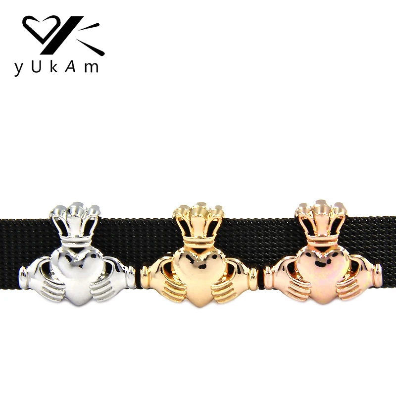 YUKAM Good Luck ирландский кладаг Любовь Сердце горка талисман Хранитель коллекция для