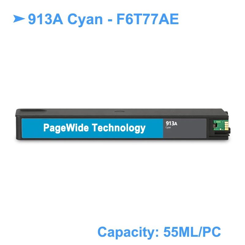 [Сторонний бренд] для HP 913A 913 A сменный чернильный картридж PageWide Pro 352dw 452dn 452dw 377dw 477dn