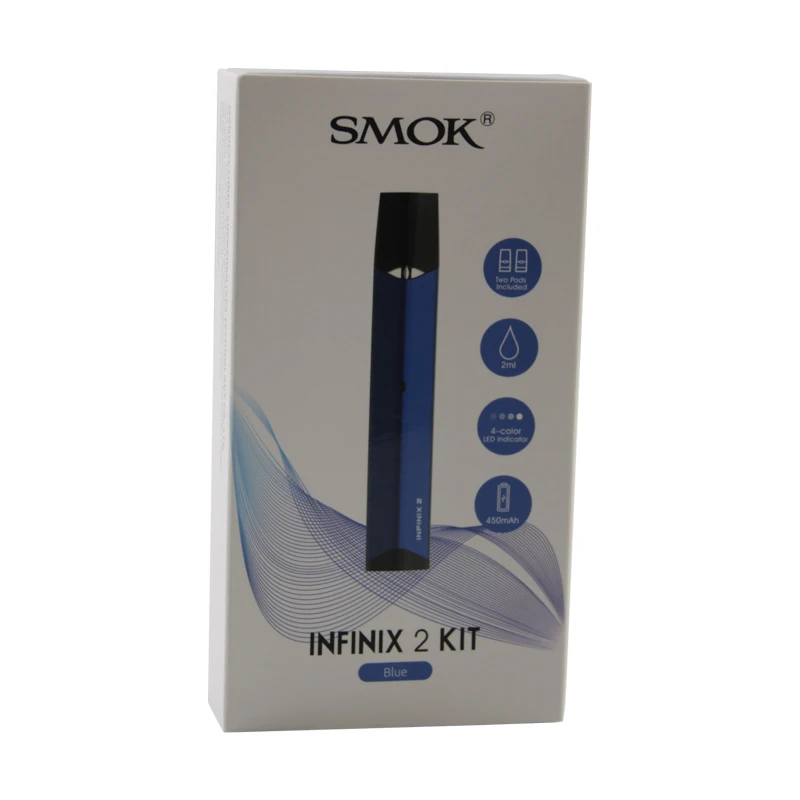 Оригинальный набор SMOK INFINIX 2 Pod система с воздушным приводом и батареей 450 мАч