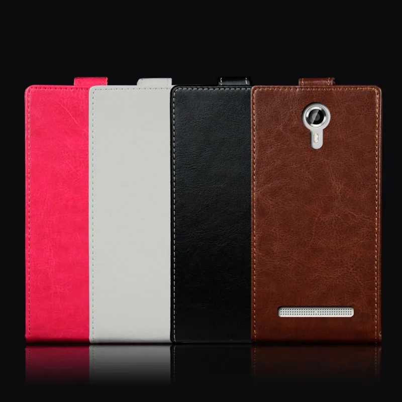 Pierves Роскошный чехол книжка с отделением для карт Micromax Bolt Q354|leather case|case for micromaxcase |