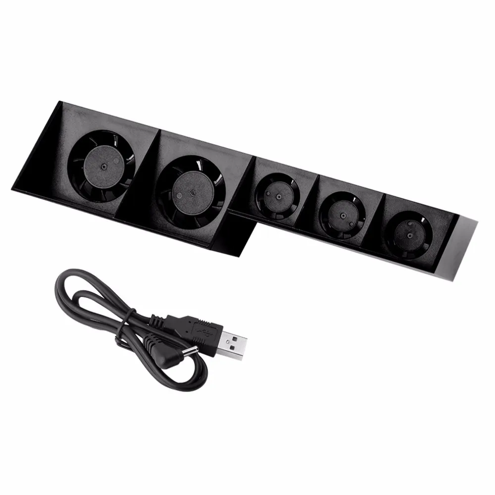 Multifunction Fan Laptop Computer Notebook USB Cooling 5 CPU Cooler External Turbo Temperature Control For Playstation PS4 | Бытовая