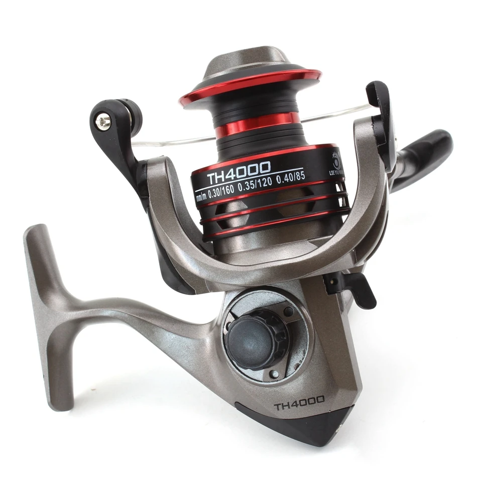 

12+1BB Spinning Fishing Reel 5.2:1 Right/Left Handle Dual Brake System Carp Fishing Tackle Carretilha de pesca Fishing Tackle