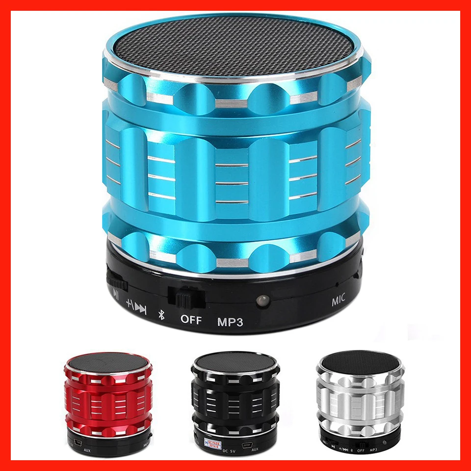 Горячая беспроводная мини Bluetooth Колонка портативный 3 Вт сабвуфер Поддержка FM