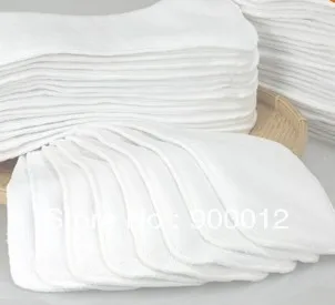 Free Shipping Baby 2 layers inserts Microfiber 300pcs Reusuable microfiber Baby Cloth Diaper Nappies inserts