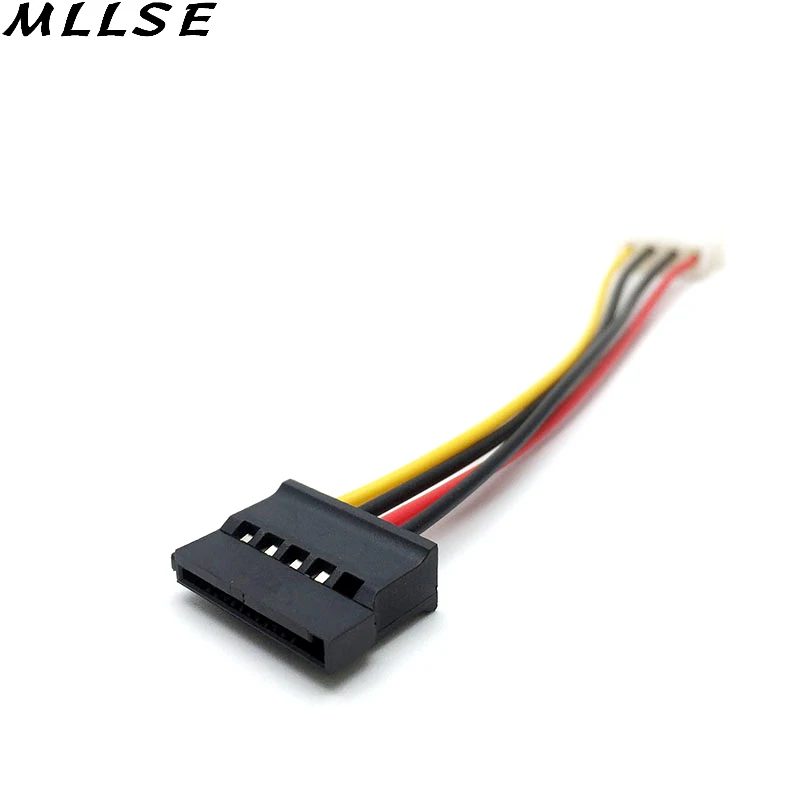10 шт./лот Serial ATA SATA 4 Pin IDE Molex до 15 HDD адаптер питания кабель жесткого диска Кабель