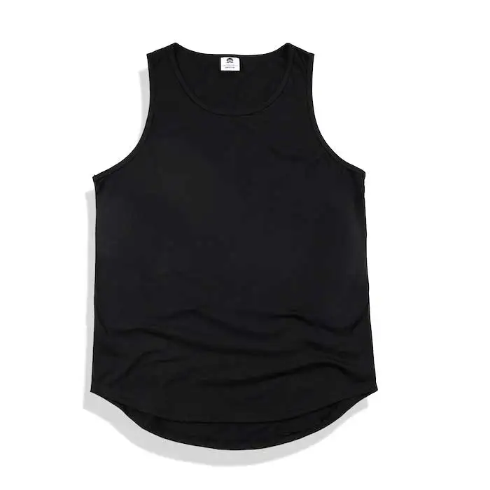 Новый летний Модный хлопковый жилет на бретелях Мужская Уличная одежда в стиле