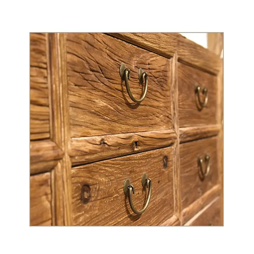 Китайская антикварная ручка ящика из чистой меди бронзовая шкафа мебель