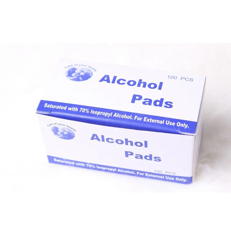 Шт. 100 шт. одноразовые спецодежда медицинская стерилизации алкоголь дезинфекции