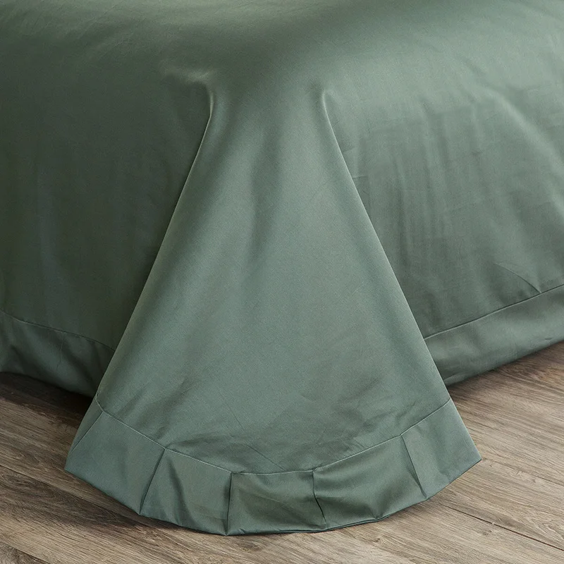 

60SEgyptian Cotton Tribute silk Luxury Royal Bedding Set 4/6Pcs King Queen Size Wedding Bed Sheet set Duvet cover Pillowcases