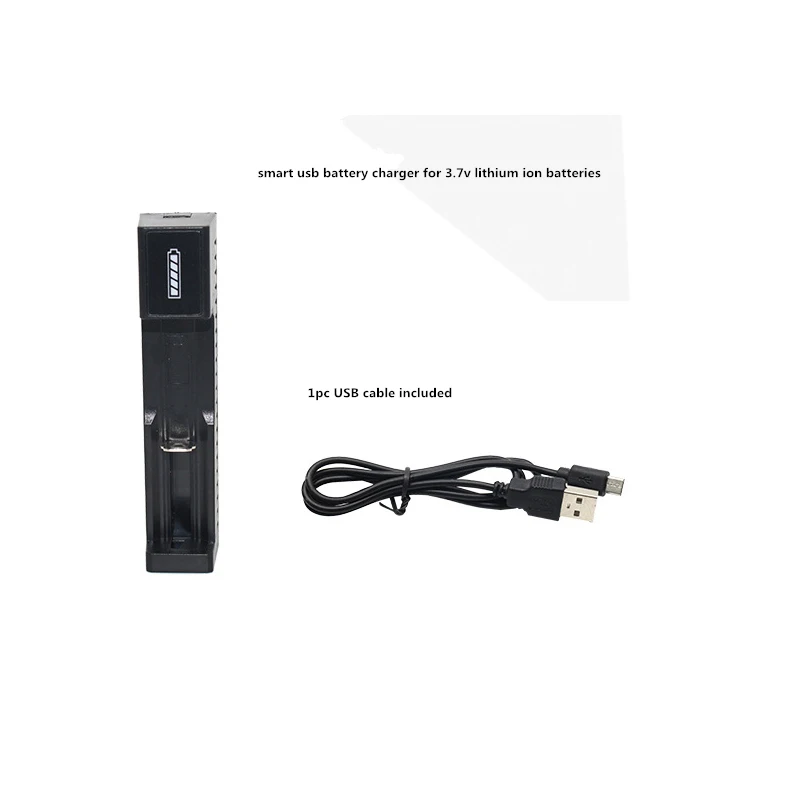 Универсальный Смарт USB светодиодный индикатор с одним слотом литиевая батарея