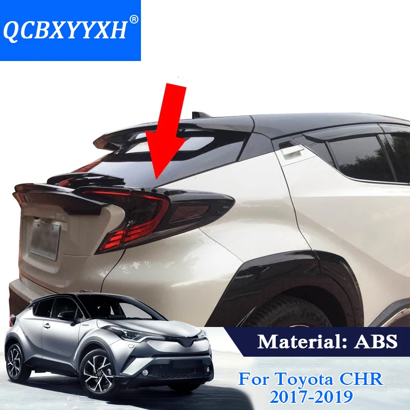 

QCBXYYXH крышка задсветильник фонаря из АБС-пластика, отделка, Внешнее украшение, блестки для Toyota C-HR CHR 2017 2018 2019, Стайлинг автомобиля