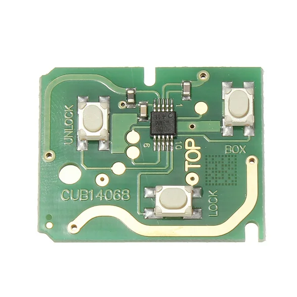3 кнопки авто Замена дистанционного ключа Fob 433MHz 4D60 чип для Ford/Mondeo/Focus/Transit полный ключ