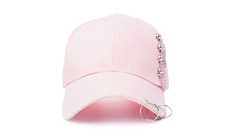Summer New Snapback Men Women Fashion Chain Live the Wings Tour Hat Bangtan Boys Ring Adjustable Baseball Cap Garros Hat