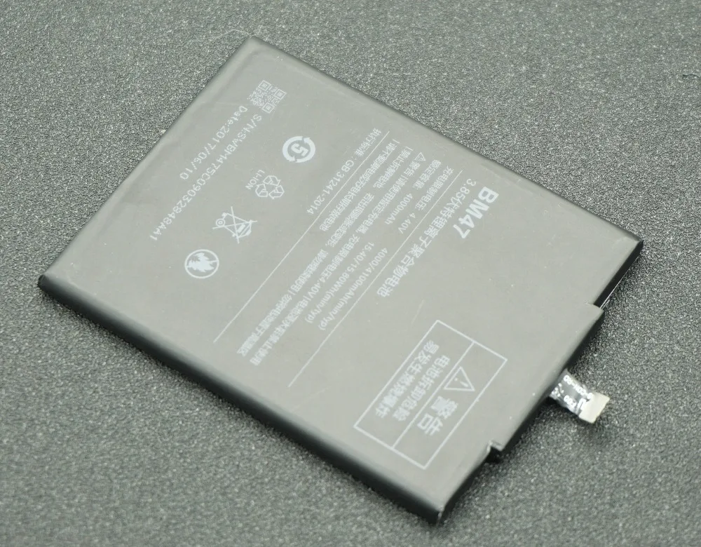 LehonS 4000 мАч/15.4Wh запасная батарея для мобильного телефона Xiaomi Redmi Hongmi 3 S 4X 3X Pro BM 47/BM47