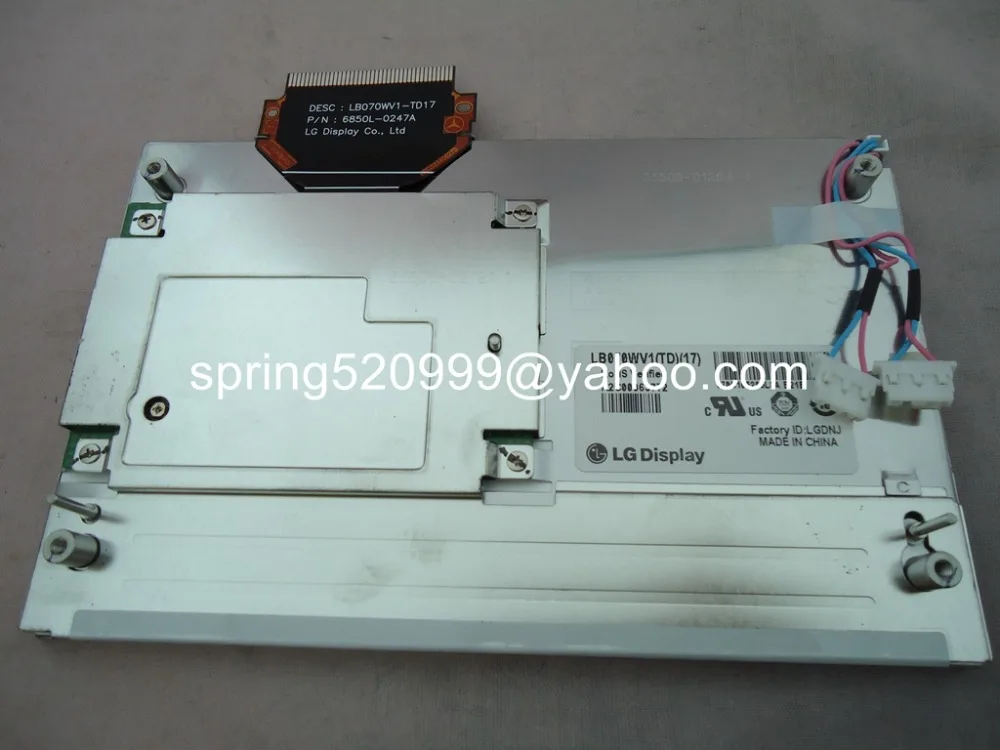Оригинальный Новый ЖК дисплей 7 0 дюйма L.G LB070WV1 TD17 TD01 экран модуля для Mercedes W204 GLK