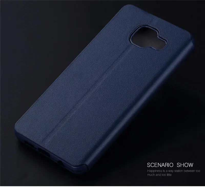 Ультратонкий кожаный чехол для samsung S8, флип-чехол A3 S9 для samsung Galaxy S8, флип-чехол для samsung S7, откидной Чехол для edge