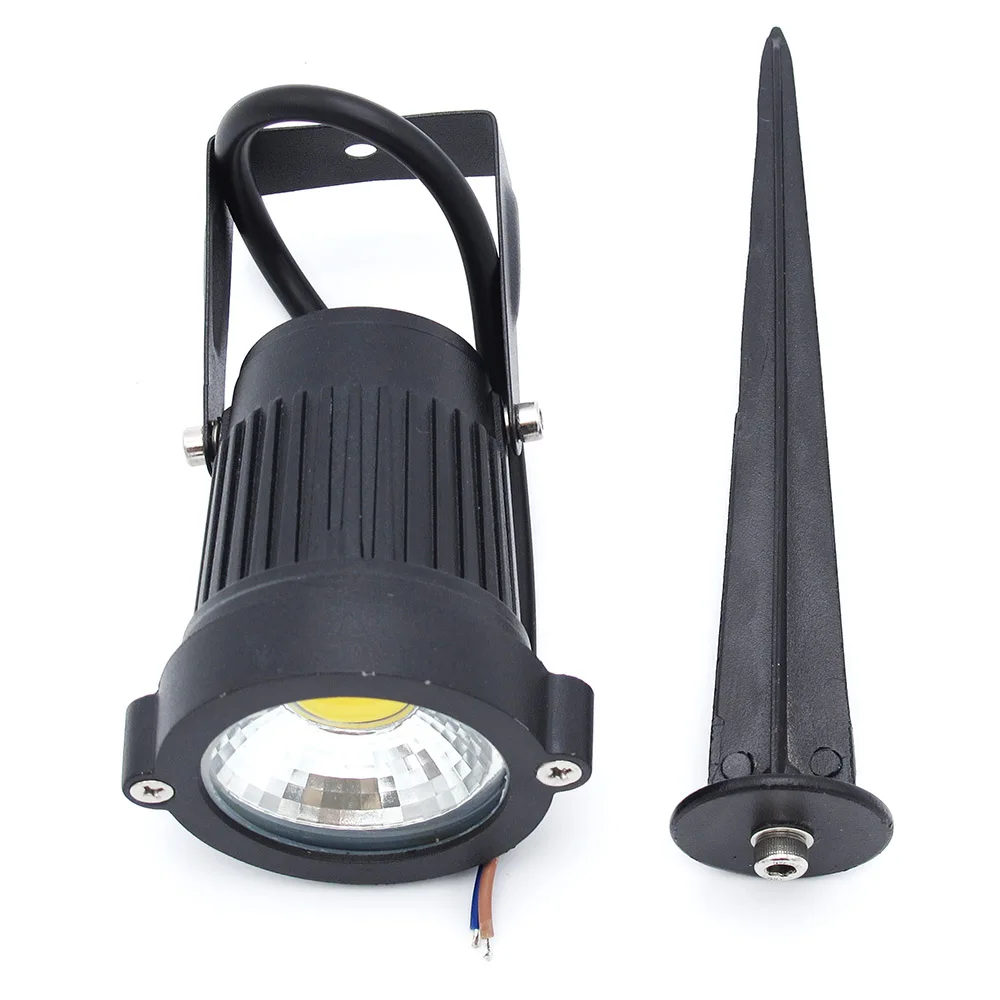 DC 12 В 10 Вт Led COB лампы для газонов IP65 Водонепроницаемый Открытый Сад Светодиодный точечный светильник лампа пейзаж светильник ing