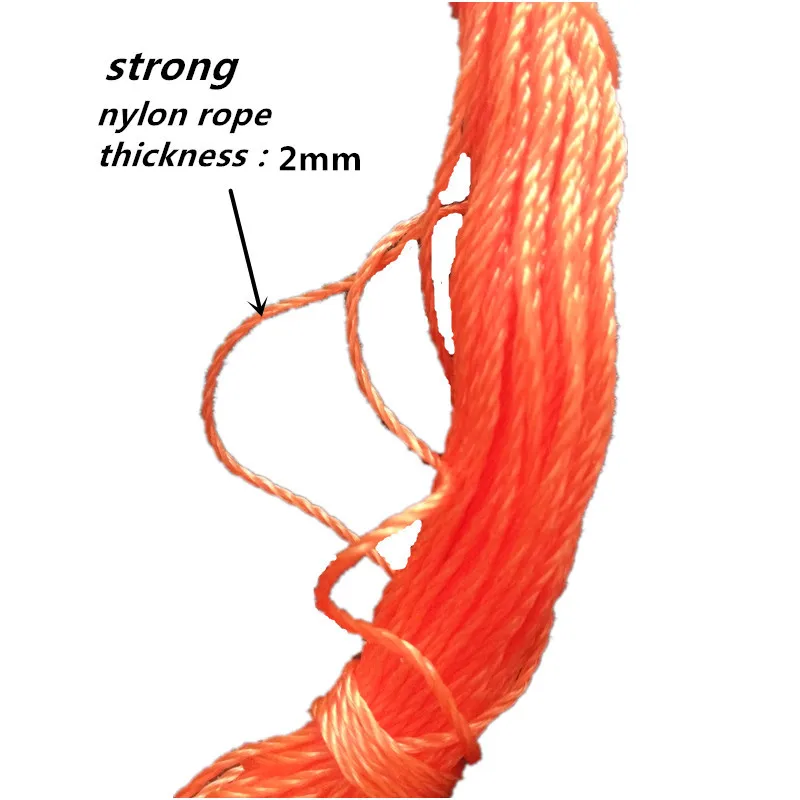 2 полиэтиленовые веревки для рыболовной сети клетка креветок веревка рыболовных