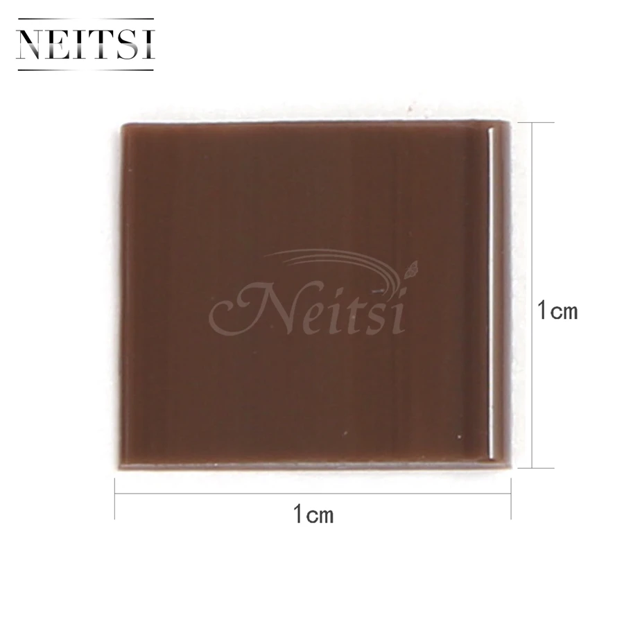 

Neitsi 1kg Italian Glue Keratin Bonding Glue Fusion Flat Tip For Hot Fusion Human Hair Extensions 10000pcs 1cm*1cm Fast Shipping