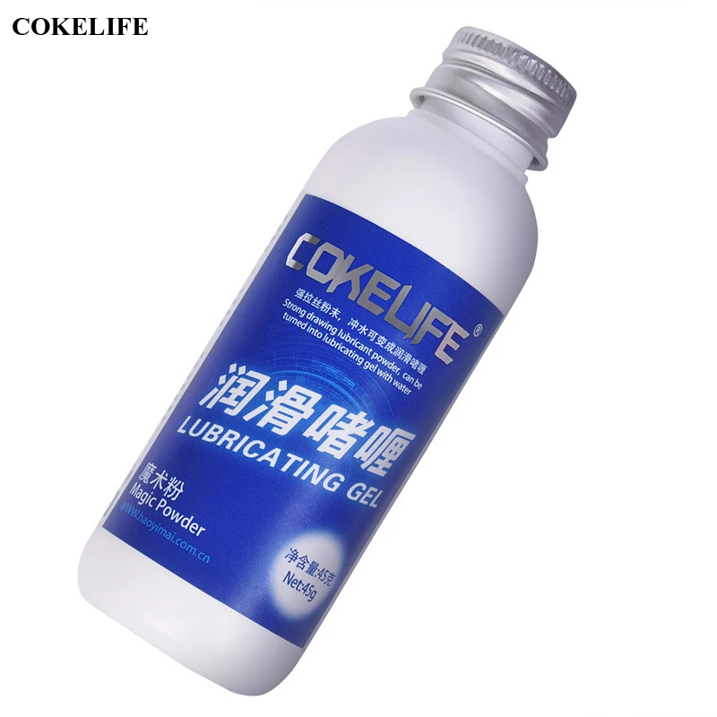 Интимная смазка COKELIFE твердая Порошковая с водным основанием смешанная маслом