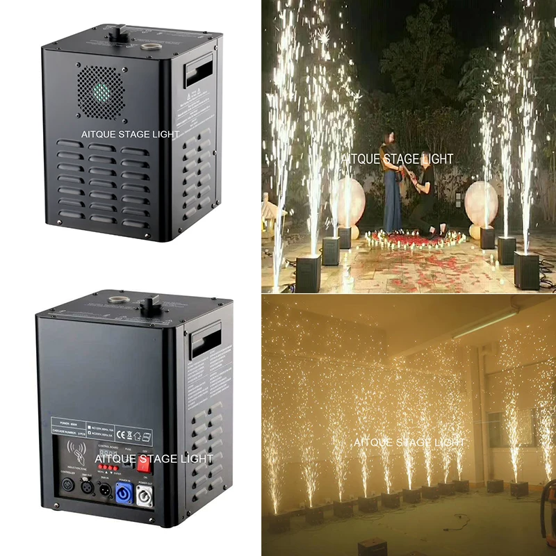 4lot New invention dmx flame tage control cold spark wedding machine Flame Fireworks | Освещение